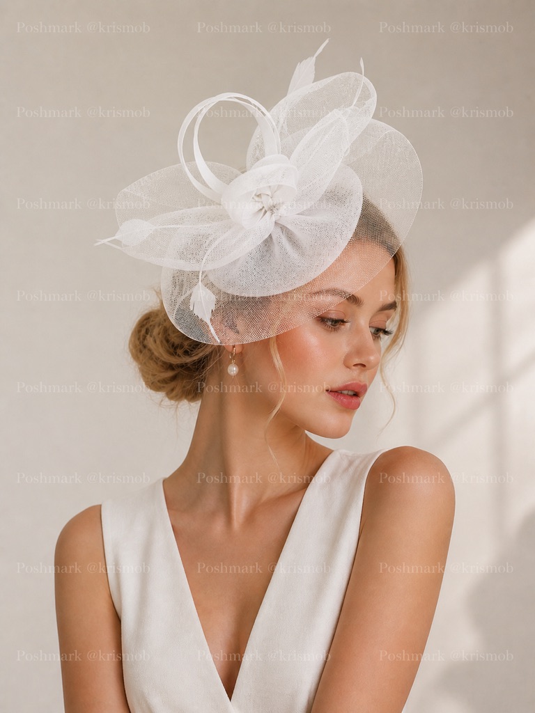 Kentucky Derby Oaks Hat Fascinator Tea Formal Occasion Horse Racing Fashion Kentucky Derby Oaks Hat Fascinator Tea Formal Occasion Horse Racing Fashion